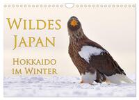 Wildes Japan - Hokkaido im Winter (Wandkalender 2026 DIN A4 quer), CALVENDO Monatskalender