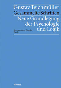 Vorderes Coverbild Neue Grundlegung der Psychologie und Logik