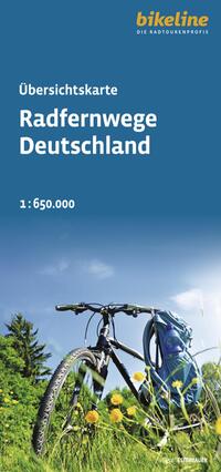 Vorderes Coverbild Radfernwege Deutschland