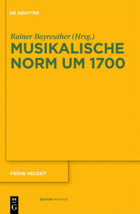 Vorderes Coverbild Musikalische Norm um 1700