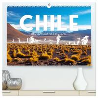Chile - Das langgestreckte Land. (hochwertiger Premium Wandkalender 2025 DIN A2 quer), Kunstdruck in Hochglanz