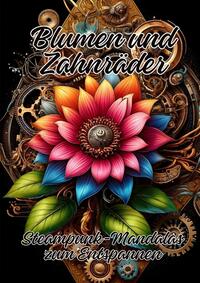 Blumen und Zahnräder