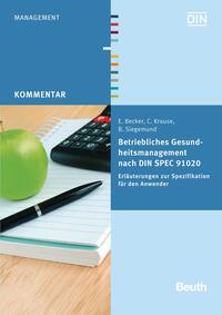 Vorderes Coverbild Betriebliches Gesundheitsmanagement nach DIN SPEC 91020