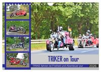 TRIKER on Tour (Wandkalender 2026 DIN A4 quer), CALVENDO Monatskalender