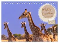 Vorderes Coverbild Wildlife Namibia - Etosha und Kalahari (Tischkalender 2025 DIN A5 quer), CALVENDO Monatskalender