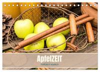 ApfelZEIT - Natürlich köstlich (Tischkalender 2025 DIN A5 quer), CALVENDO Monatskalender