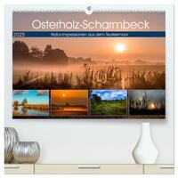 Osterholz-Scharmbeck, Natur-Impressionen aus dem Teufelsmoor (hochwertiger Premium Wandkalender 2025 DIN A2 quer), Kunstdruck in Hochglanz