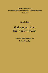 Vorlesungen über Invariantentheorie