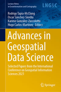 Advances in Geospatial Data Science