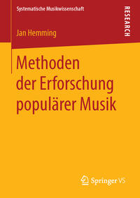 Vorderes Coverbild Methoden der Erforschung populärer Musik