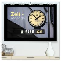 Zeit-Anzeige (hochwertiger Premium Wandkalender 2025 DIN A2 quer), Kunstdruck in Hochglanz