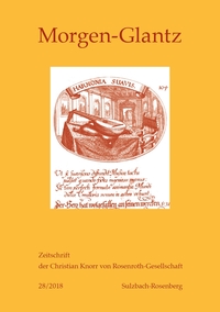Vorderes Coverbild Morgen-Glantz 28 (2018)