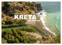 Vorderes Coverbild Kreta - der Westen (Wandkalender 2025 DIN A2 quer), CALVENDO Monatskalender