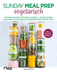 Vorderes Coverbild Sunday Meal Prep vegetarisch