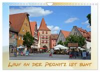 Lauf an der Pegnitz ist bunt (Wandkalender 2025 DIN A4 quer), CALVENDO Monatskalender