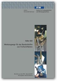 Werkzeugwege für das Bandschleifen von Freiformflächen