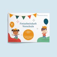 Freiarbeitsheft mit abwechslungsreichen Übungen (Vorschule)