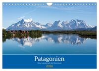Patagonien - Eine Landschaft der Kontraste (Wandkalender 2026 DIN A4 quer), CALVENDO Monatskalender