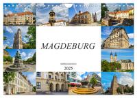 Vorderes Coverbild Magdeburg Impressionen (Wandkalender 2025 DIN A4 quer), CALVENDO Monatskalender