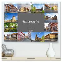 Hildesheim Impressionen (hochwertiger Premium Wandkalender 2026 DIN A2 quer), Kunstdruck in Hochglanz