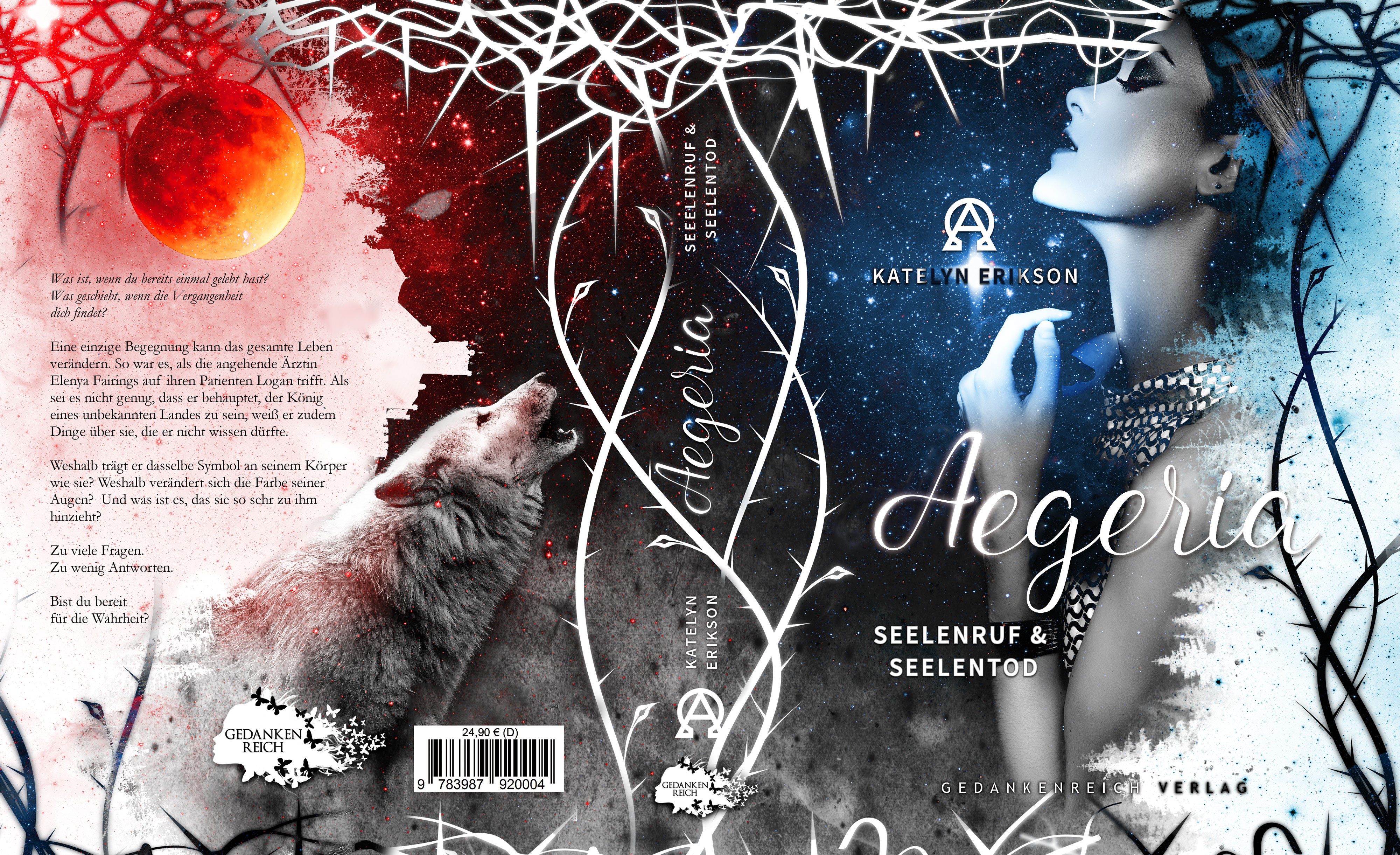 Gesamtes Coverbild Aegeria - Seelenruf & Seelentod