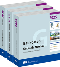 Baukosten Gebäude + Bauelemente + Positionen Neubau 2025