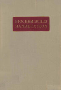 Biochemisches Handlexikon