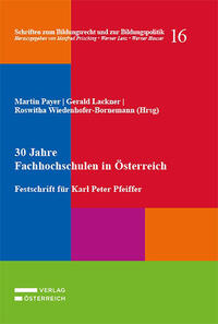 30 Jahre Fachhochschulen in Österreich