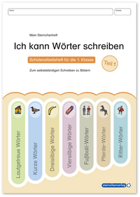 Vorderes Coverbild Ich kann Wörter schreiben Teil 1