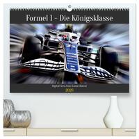 Formel 1 - Die Königsklasse (hochwertiger Premium Wandkalender 2026 DIN A2 quer), Kunstdruck in Hochglanz