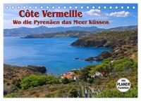 Vorderes Coverbild Cote Vermeille - Wo die Pyrenäen das Meer küssen (Tischkalender 2025 DIN A5 quer), CALVENDO Monatskalender