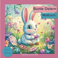Bunte Ostern - Malbuch für Kinder