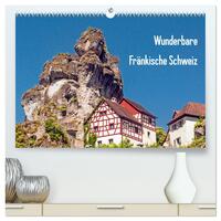 Wunderbare Fränkische Schweiz (hochwertiger Premium Wandkalender 2026 DIN A2 quer), Kunstdruck in Hochglanz