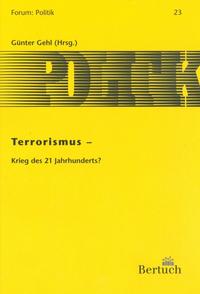 Vorderes Coverbild Terrorismus - Krieg des 21. Jahrhunderts?