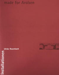 Vorderes Coverbild Ulrike Rosenbach. made for Arolsen
