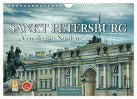Sankt Petersburg - "Venedig des Nordens" (Wandkalender 2025 DIN A4 quer), CALVENDO Monatskalender