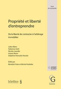 Vorderes Coverbild Propriété et liberté d'entreprendre