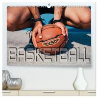 Trendsport Basketball (hochwertiger Premium Wandkalender 2026 DIN A2 quer), Kunstdruck in Hochglanz