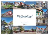 Wolfenbüttel - Historisches Fachwerk (Wandkalender 2025 DIN A3 quer), CALVENDO Monatskalender