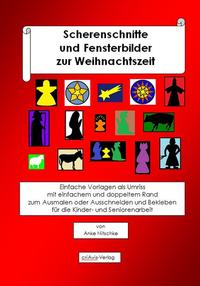 Scherenschnitte und Fensterbilder zur Weihnachtszeit.