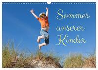 Sommer unserer Kinder (Wandkalender 2025 DIN A3 quer), CALVENDO Monatskalender
