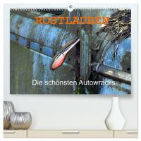 ROSTLAUBEN Die schönsten Autowracks (hochwertiger Premium Wandkalender 2026 DIN A2 quer), Kunstdruck in Hochglanz