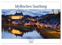 Idyllisches Saarburg (Wandkalender 2026 DIN A2 quer), CALVENDO Monatskalender