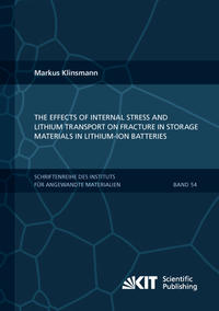 The Effects of Internal Stress and Lithium Transport on Fracture in Storage Materials in Lithium-Ion Batteries