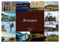Bretagne - traumhaft schön! (Wandkalender 2025 DIN A3 quer), CALVENDO Monatskalender