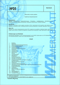 Wärmedämm-Verbundsysteme (WDVS). Wartung, Instandsetzung, Verbesserung