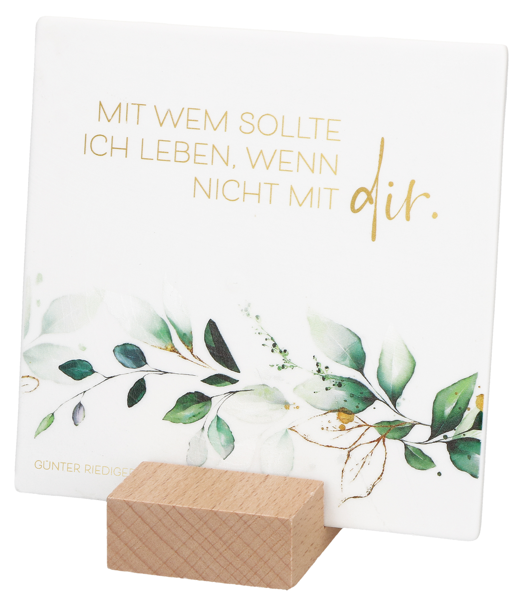 Mit wem soll ich leben …