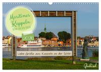 Maritimes Kappeln - Rund um den Hafen (Wandkalender 2026 DIN A3 quer), CALVENDO Monatskalender