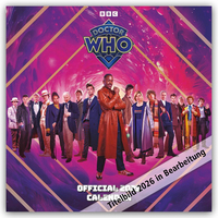 Doctor Who – The Classic Edition 2026 – Wandkalender
