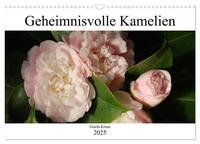 Geheimnisvolle Kamelien (Wandkalender 2025 DIN A3 quer), CALVENDO Monatskalender